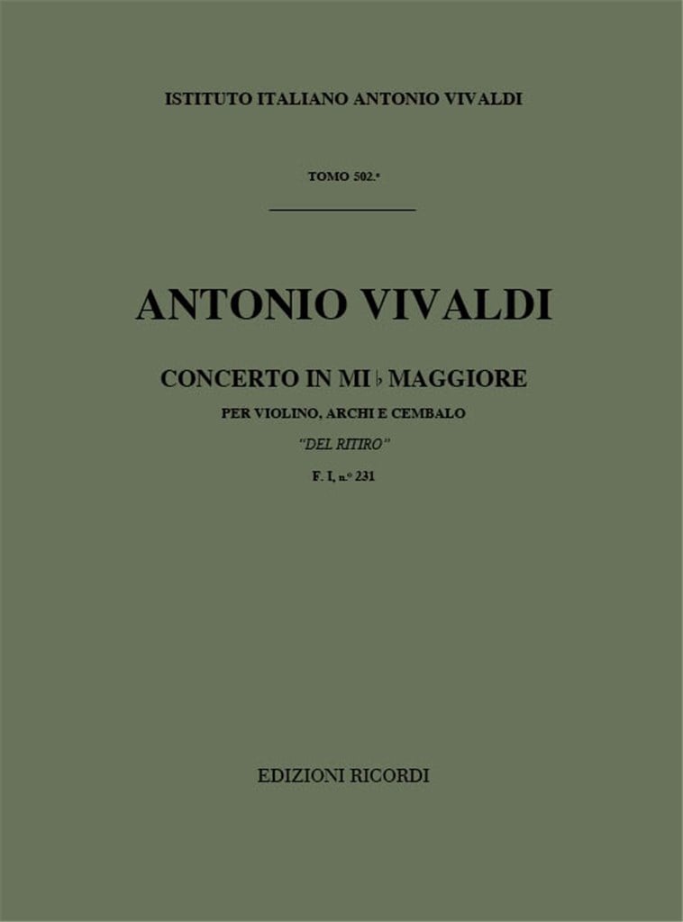 Concerti Per Vl., Archi E B.C.: